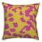 18" x 18" Leopard Print Indoor/Outdoor Throw Pillow